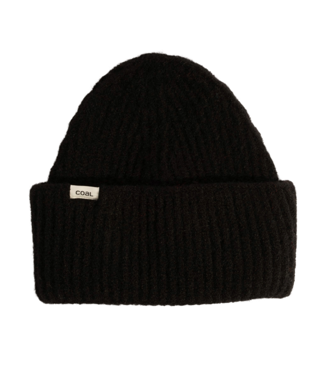 COAL MENS SUPER CUFF BEANIE BLACK 2027