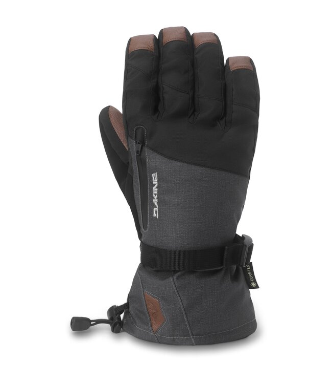 DAKINE MENS TITAN 2.0 LEATHER GLOVES CARBON HEATHER 2027