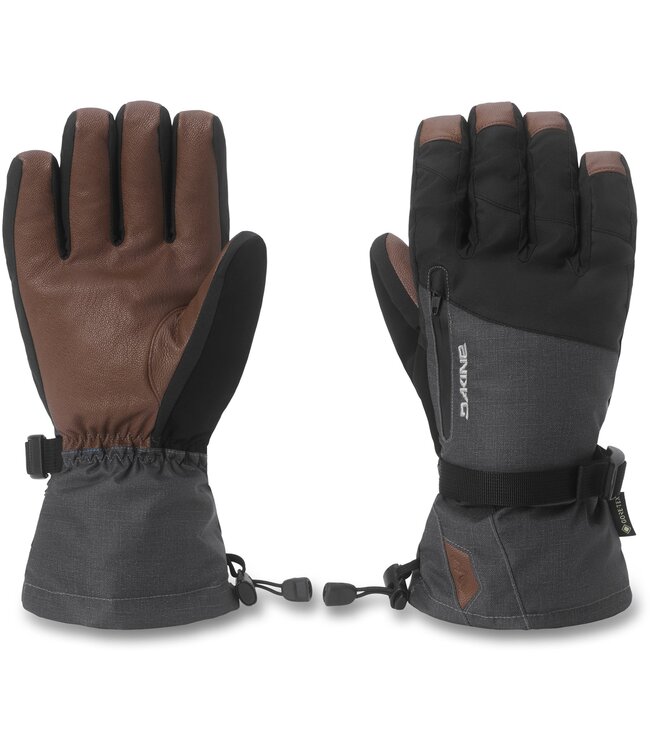 DAKINE MENS TITAN 2.0 LEATHER GLOVES CARBON HEATHER 2027