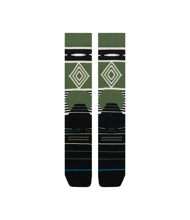 STANCE MENS SNOW TEMPLE MID WOOL SNOW SOCKS OLIVE 2027