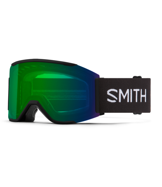 SMITH SQUAD MAG GOGGLE BLACK w/ EVERYDAY GREEN + STORM BLUE 2027