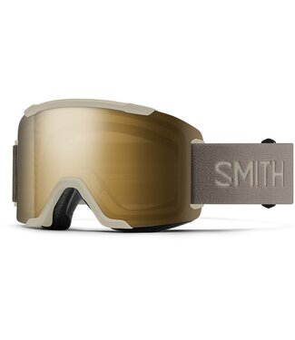 SMITH SMITH SQUAD LOW BRIDGE GOGGLE CHALK w/ BLACK GOLD + YELLOW 2027