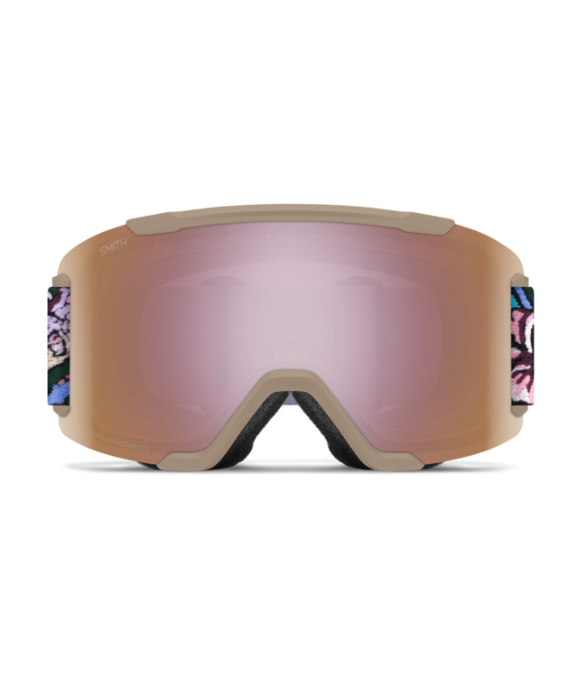 SMITH SQUAD GOGGLE IRIS  w/ EVERYDAY ROSE GOLD + STORM BLUE 2027