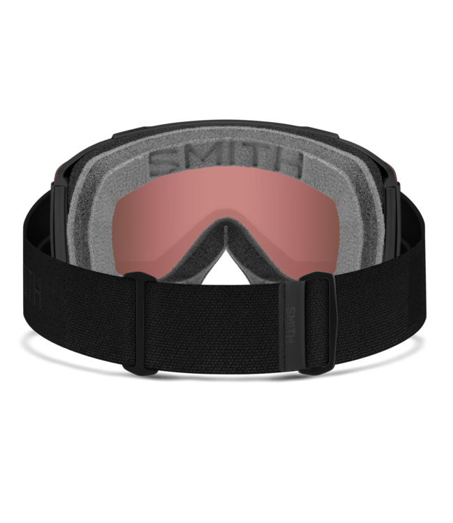 SMITH SQUAD GOGGLE BLACKOUT w/ BLACK + STORM YELLOW 2027