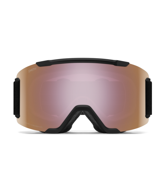 SMITH SQUAD GOGGLE BLACK w/ EVERYDAY ROSE GOLD + STORM BLUE 2027