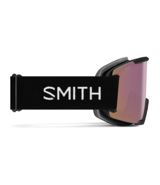 SMITH SQUAD GOGGLE BLACK w/ EVERYDAY ROSE GOLD + STORM BLUE 2027