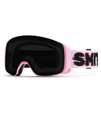 SMITH SMITH 4D MAG GOGGLE PINK FROST FLEX w/ BLACK + STORM BLUE 2027