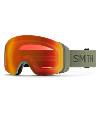 SMITH SMITH 4D MAG GOGGLE FATIGUE GREEN w/ EVERYDAY RED + STORM YELLOW 2027