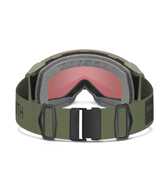 SMITH 4D MAG GOGGLE FATIGUE GREEN w/ EVERYDAY RED + STORM YELLOW 2027