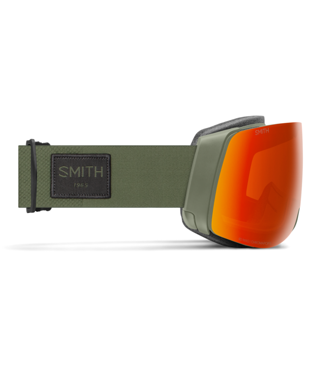SMITH 4D MAG GOGGLE FATIGUE GREEN w/ EVERYDAY RED + STORM YELLOW 2027