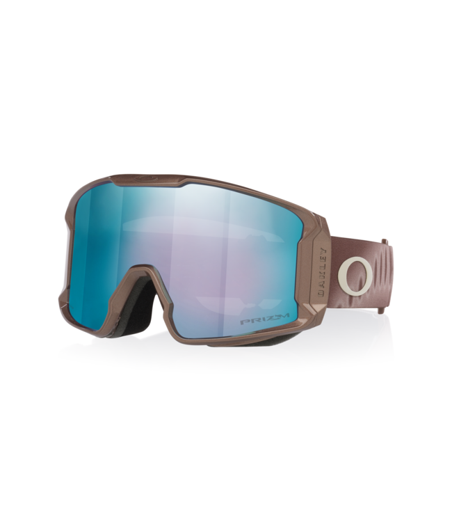 OAKLEY LINE MINER M GOGGLE METALLIC MAHOGANY w/ PRIZM SAPPHIRE 2027