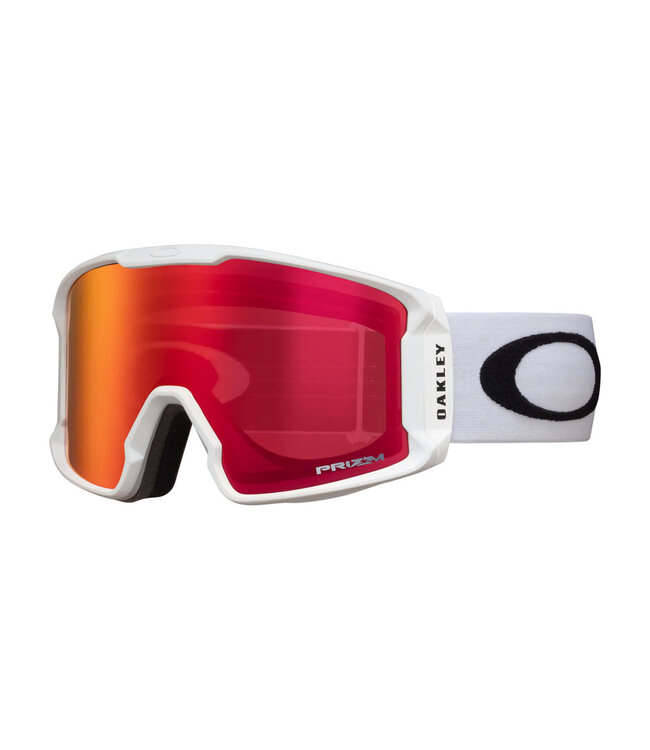 OAKLEY LINE MINER M GOGGLE MATTE WHITE w/ PRIZM TORCH IRIDIUM 2027