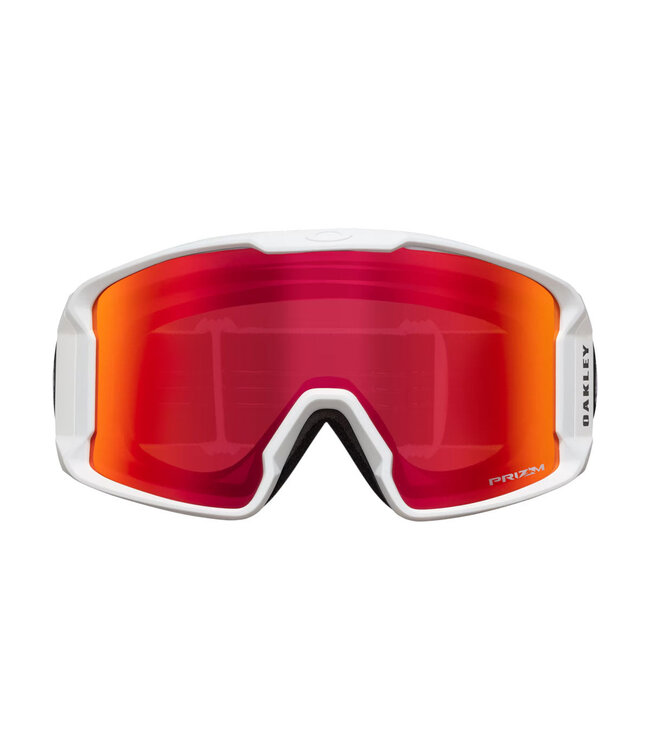 OAKLEY LINE MINER M GOGGLE MATTE WHITE w/ PRIZM TORCH IRIDIUM 2027