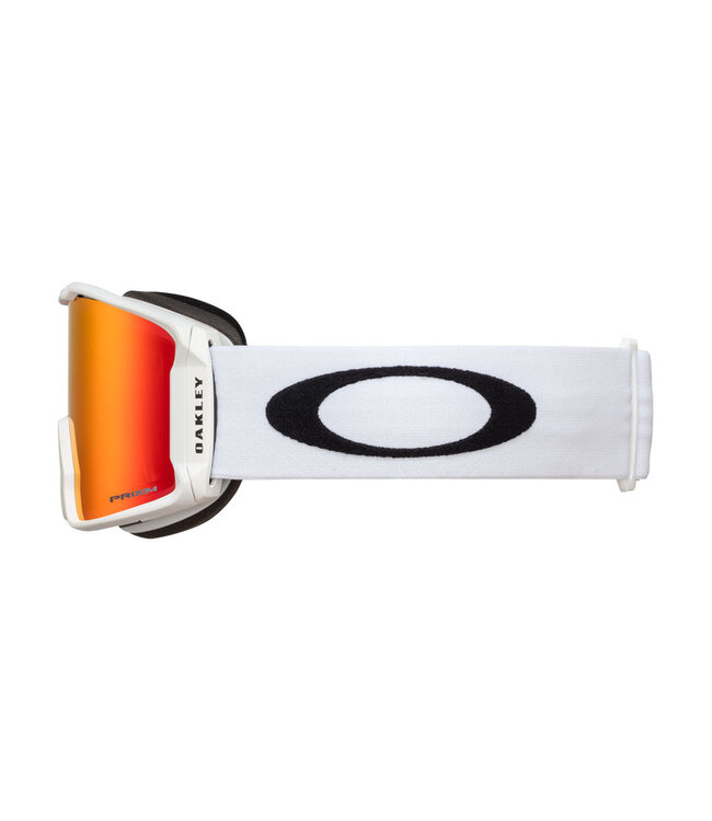 OAKLEY LINE MINER M GOGGLE MATTE WHITE w/ PRIZM TORCH IRIDIUM 2027