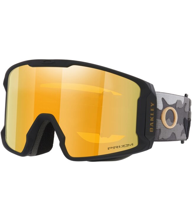 OAKLEY LINE MINER L GOGGLE MATTE BLACK w/ PRIZM 24K GOLD CAMO 2027