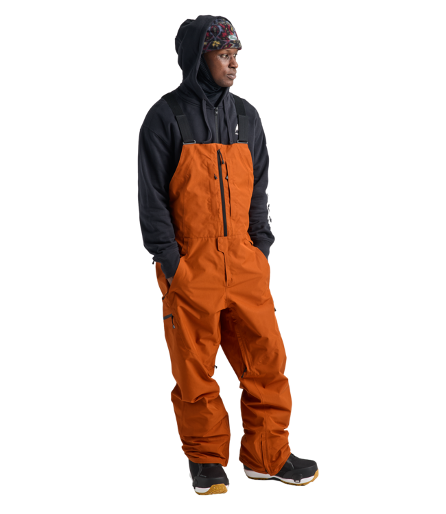 BURTON MENS GORE-TEX RESERVE BIB PANTS SPICED CHAI 2027