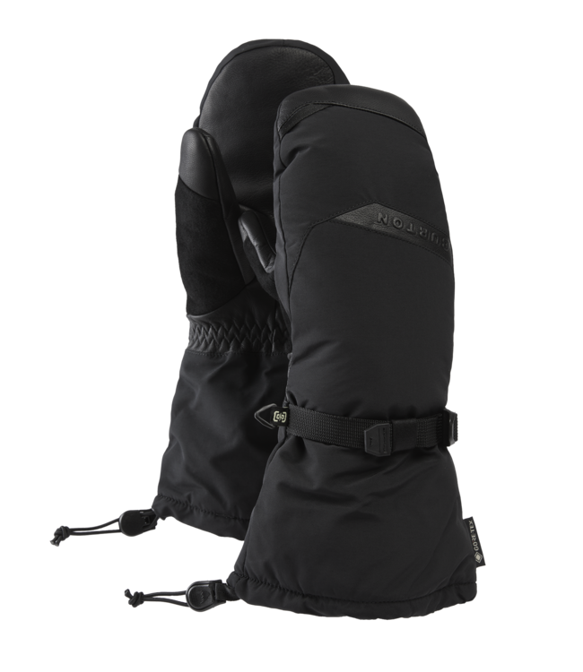 BURTON WOMENS GORE-TEX DELUXE MITTS TRUE BLACK 2027