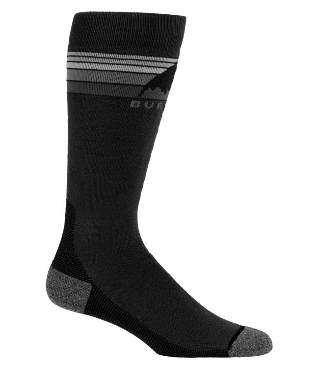 BURTON WOMENS EMBLEM MIDWEIGHT SNOW SOCKS TRUE BLACK 2027