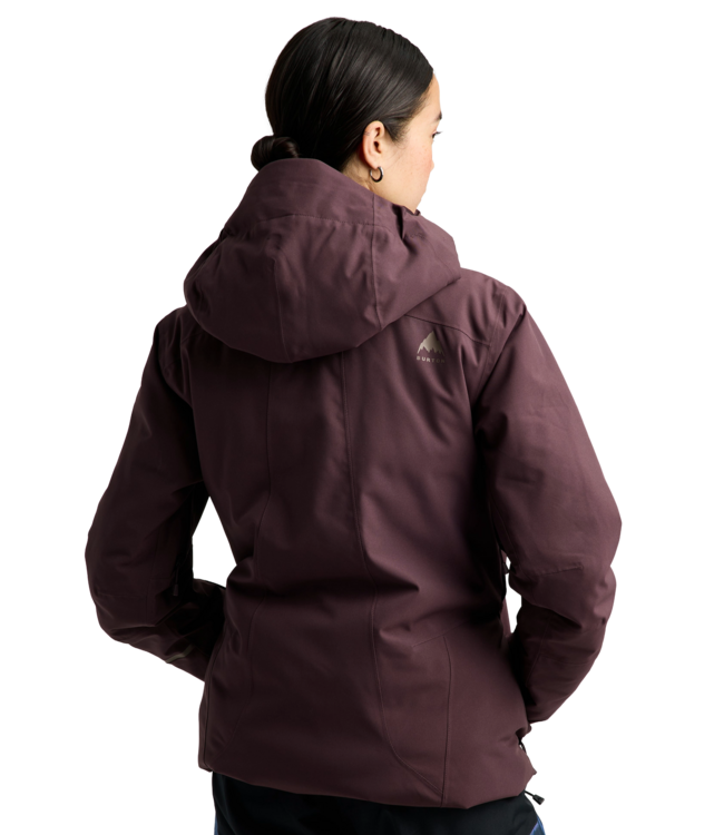 BURTON WOMENS RESERVE STRETCH INSULATED JACKET BEAR HUG BROWN 2027