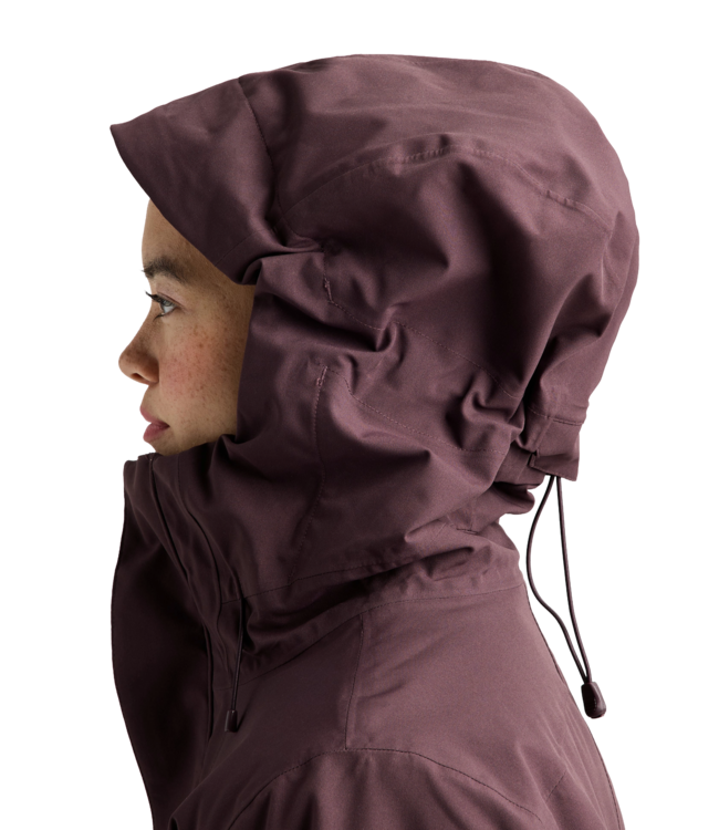 BURTON WOMENS RESERVE STRETCH INSULATED JACKET BEAR HUG BROWN 2027