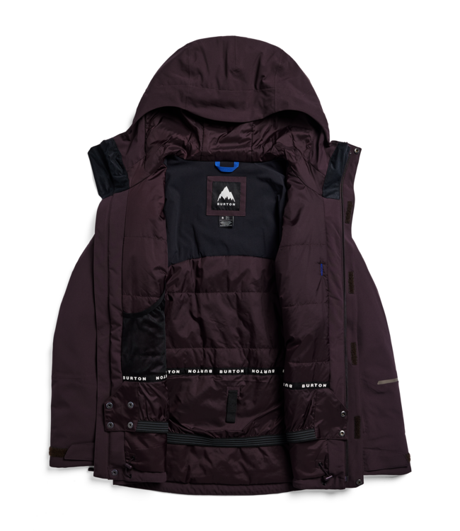 BURTON WOMENS RESERVE STRETCH INSULATED JACKET BEAR HUG BROWN 2027