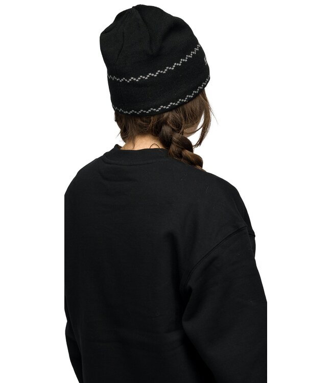 SOUVENIR JACQUARD SKULLY BEANIE BLACK 2027