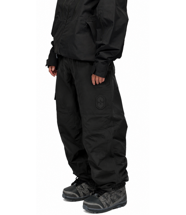 SOUVENIR 3 PLY RIPSTOP PANTS BLACK 2027