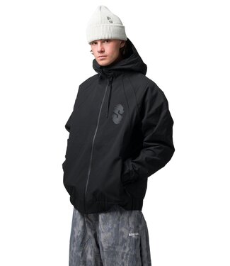SOUVENIR SOUVENIR MENS INSULATED TRACK JACKET BLACK 2027