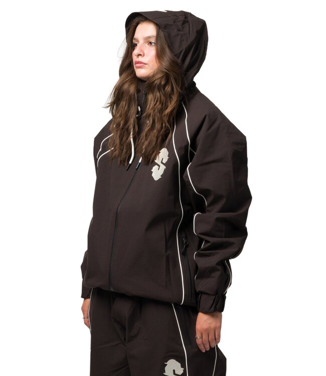 SOUVENIR INSULATED TRACK JACKET COCOA 2027