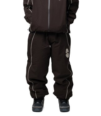 SOUVENIR SOUVENIR INSULATED TRACK PANTS CHOCOLATE 2027