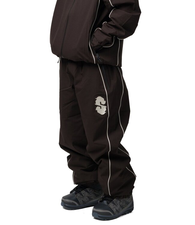 SOUVENIR INSULATED TRACK PANTS CHOCOLATE 2027
