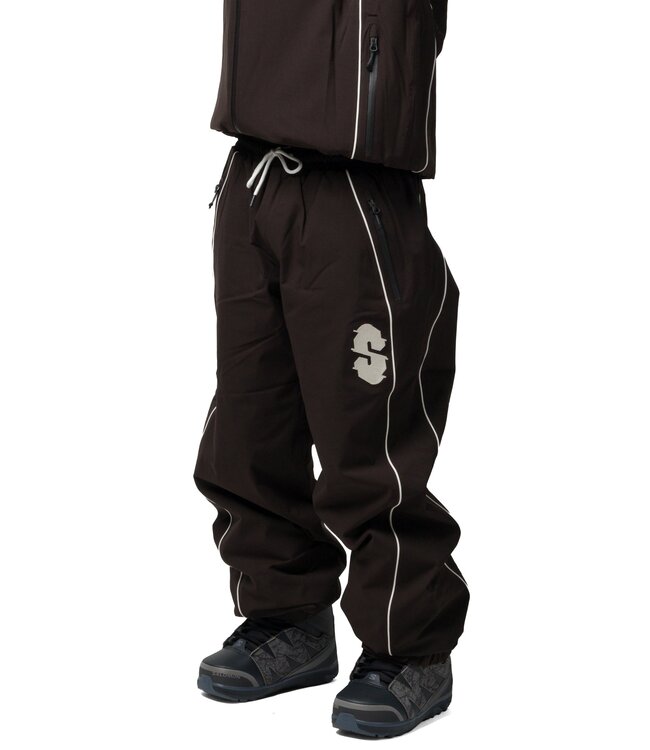 SOUVENIR INSULATED TRACK PANTS CHOCOLATE 2027