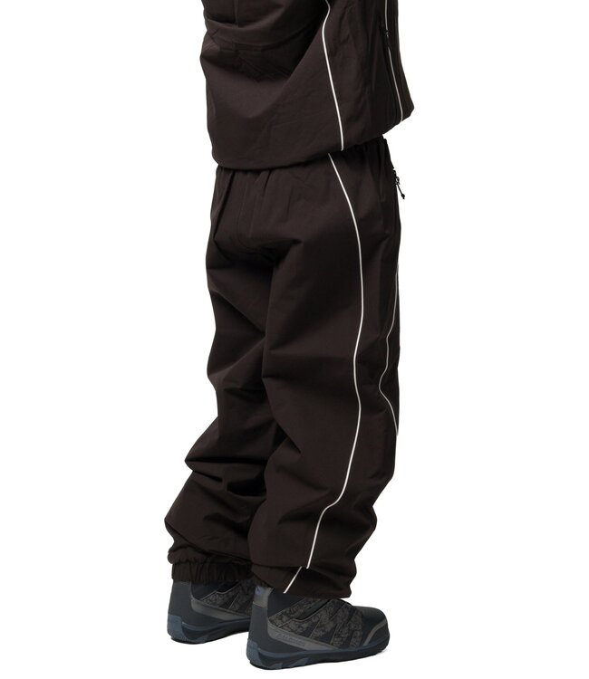 SOUVENIR INSULATED TRACK PANTS CHOCOLATE 2027