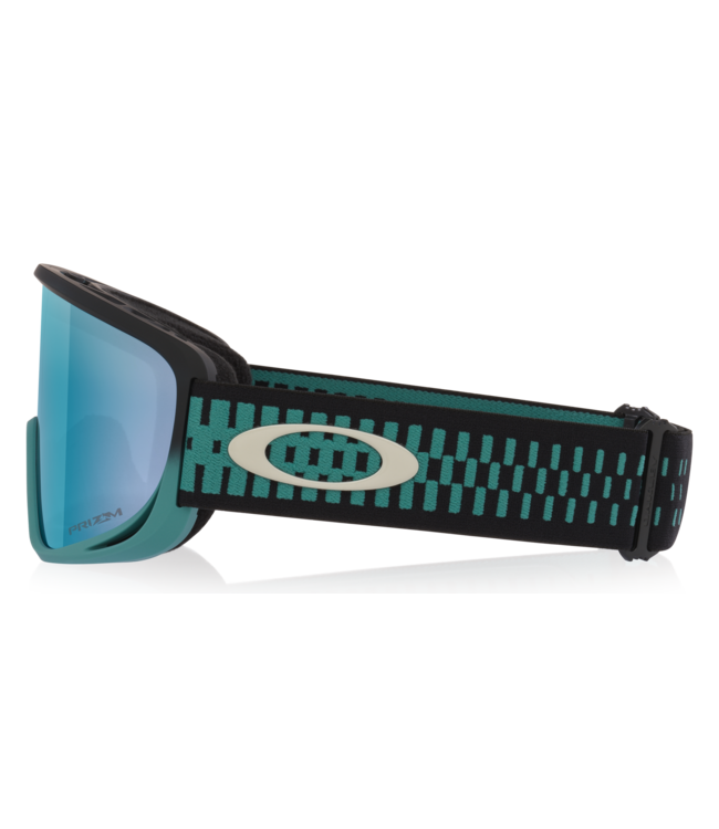 OAKLEY MONT SCAPE L GOGGLE MATTE BLACK AQUA GRADIENT FADE w/ PRIZM SAPPHIRE 2027