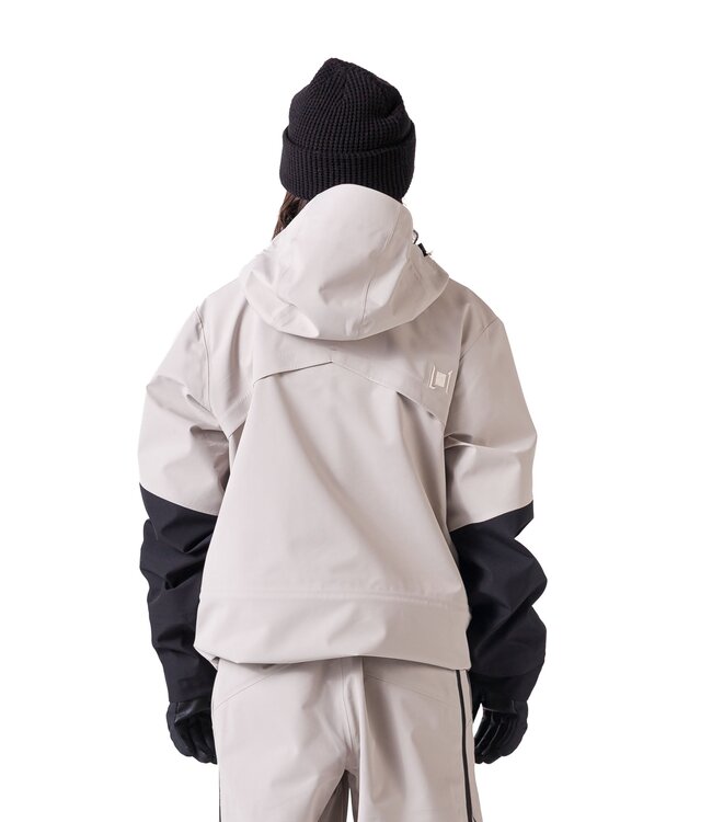 L1 MENS LIGHTHOUSE JACKET PALE GREY/BLACK 2027