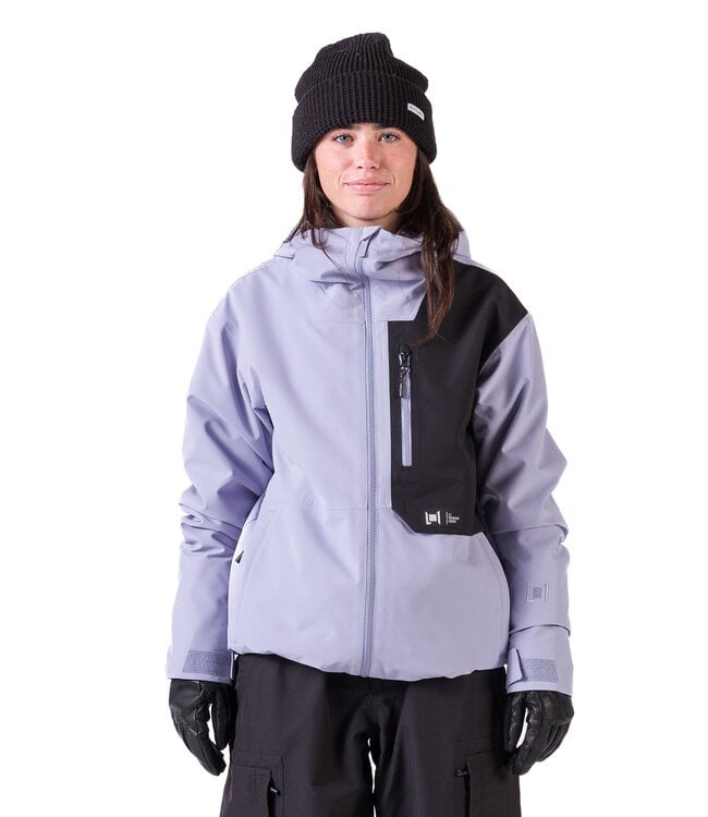 L1 WOMENS FAIRFIELD JACKET PALE LAVENDER/BLACK 2027