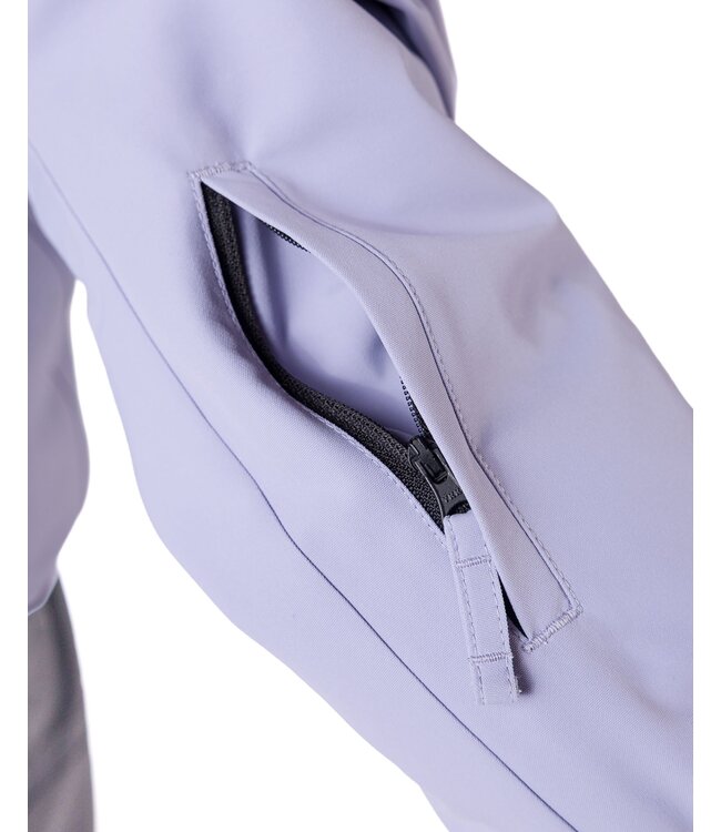L1 WOMENS FAIRFIELD JACKET PALE LAVENDER/BLACK 2027