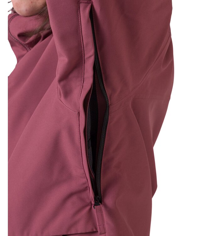 L1 WOMENS FAIRFIELD JACKET BURNT ROSE-BM 2027