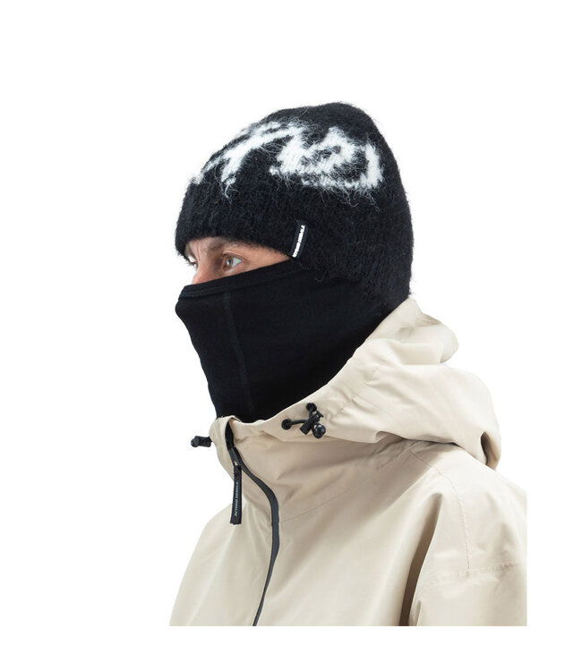 BEYOND MEDALS MENS FLUFFY BEANIE BLACK 2027