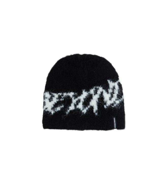 BEYOND MEDALS MENS FLUFFY BEANIE BLACK 2027