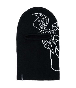 BEYOND MEDALS BEYOND MEDALS MENS JACQUARD KNIT BALACLAVA ANGEL BLACK 2027
