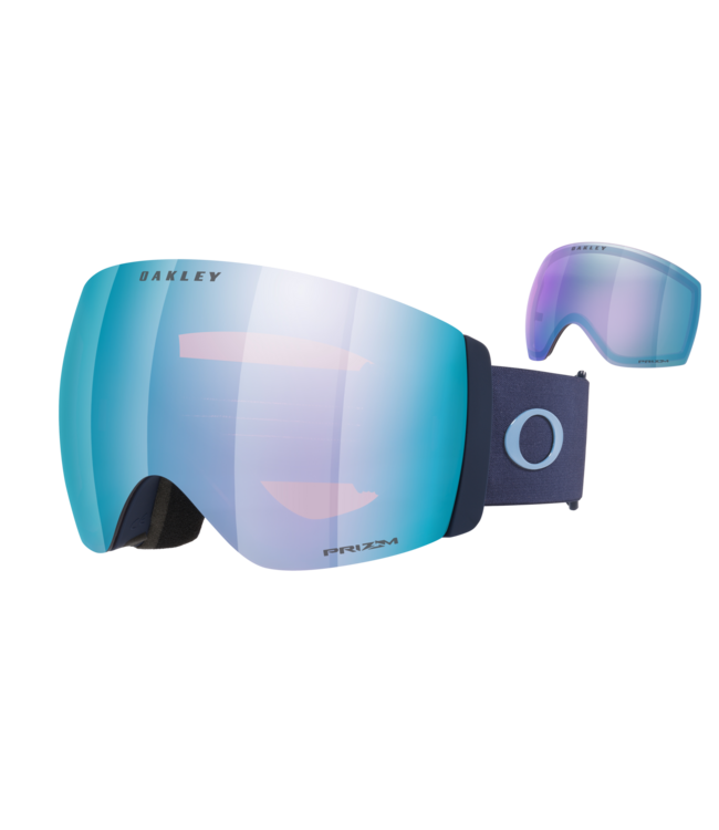 OAKLEY FLIGHT DECK PRO L GOGGLE ABYSS w/ PRIZM SAPPHIRE + PRIZM ICED 2027
