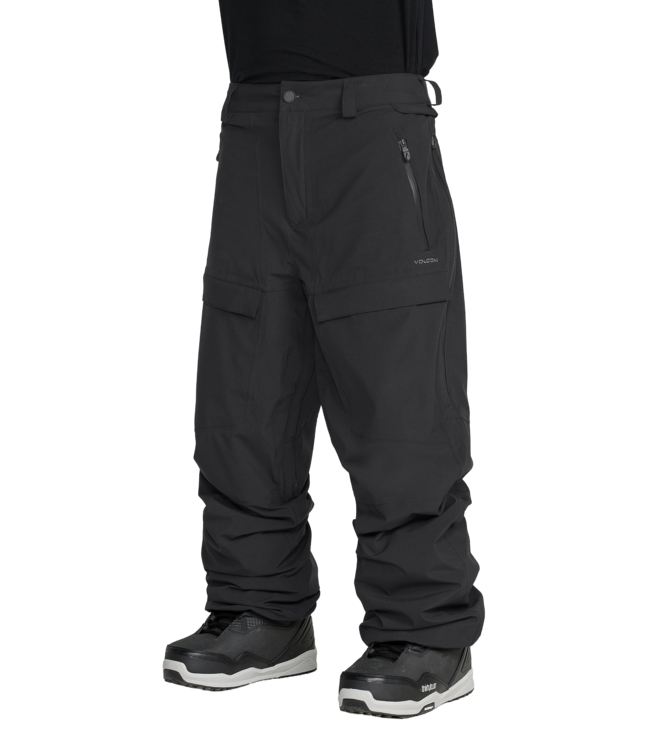 VOLCOM MENS RNGE STRETCH 30K PANTS BLACK 2027