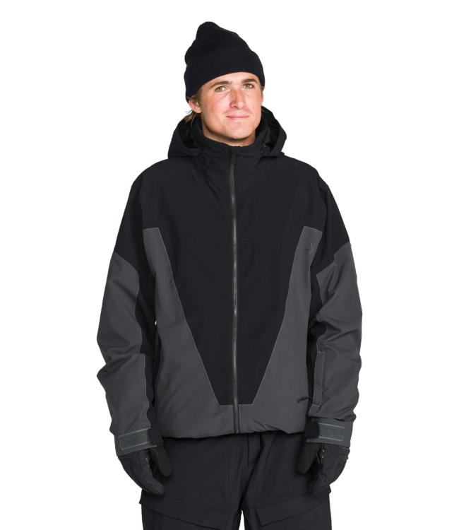 VOLCOM MENS RNGE STRETCH 30K JACKET BLACK 2027