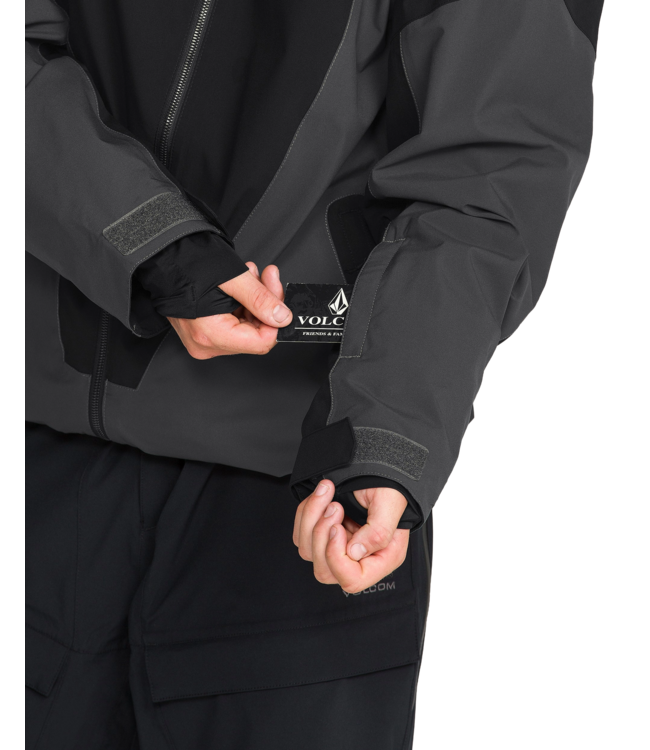 VOLCOM MENS RNGE STRETCH 30K JACKET BLACK 2027