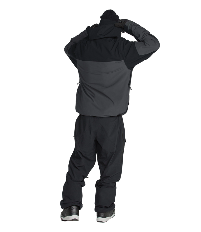 VOLCOM MENS RNGE STRETCH 30K JACKET BLACK 2027