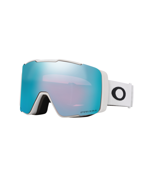 OAKLEY LINE MINER PRO L GOGGLE MATTE WHITE w/ PRIZM SAPPHIRE IRIDIUM + PRIZM ICED IRIDIUM 2027