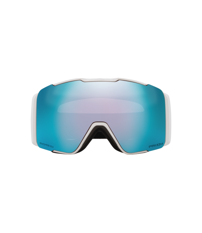 OAKLEY LINE MINER PRO L GOGGLE MATTE WHITE w/ PRIZM SAPPHIRE IRIDIUM + PRIZM ICED IRIDIUM 2027