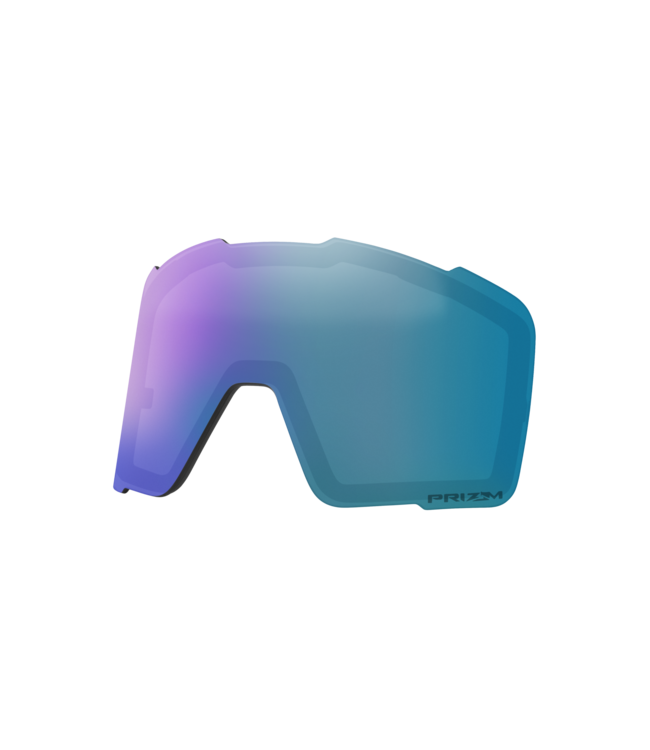 OAKLEY LINE MINER PRO L GOGGLE MATTE WHITE w/ PRIZM SAPPHIRE IRIDIUM + PRIZM ICED IRIDIUM 2027