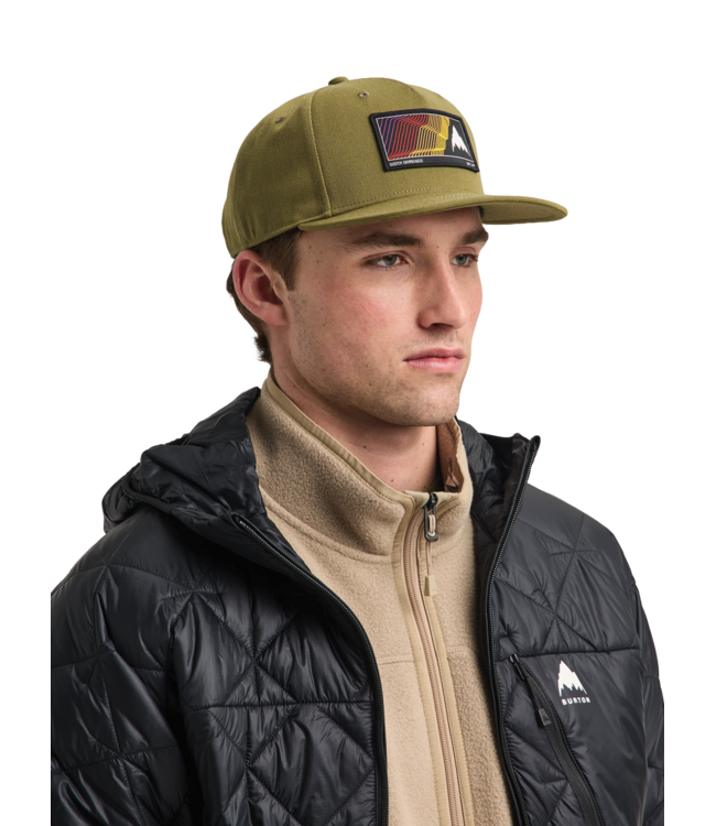 BURTON MENS ELMORE HAT DRIED MOSS